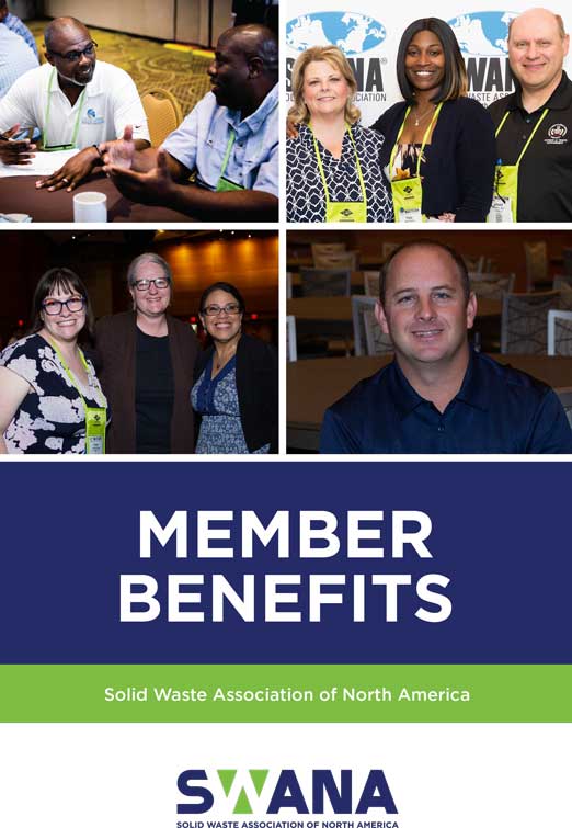 SWANA Member Benefits Guide front cover
