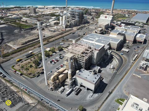 An overhead view of the H-POWER waste conversion facility