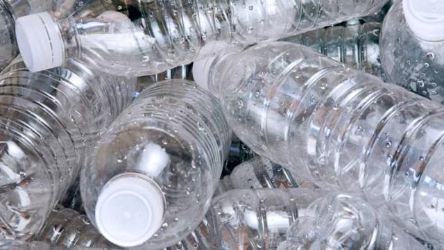 Used water bottles