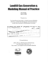 Landfill Gas Generation and Modeling Manual of Practice