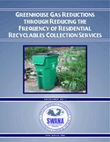 Greenhouse Gas Reductions Through Reducing the Frequency of Residential Recyclables Collection Services