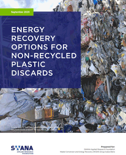 Energy Recovery Options for Non-Recycled Plastic Discards