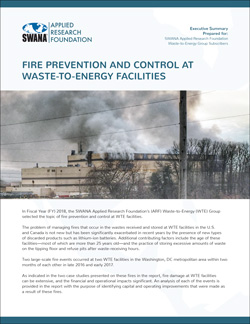 Exec Summary - Fire Prevention at WTE