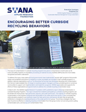 ARF Executive Summary: Encouraging Better Recycling Behavior