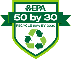EPA 50 by 30" Recycle 50% by 2030
