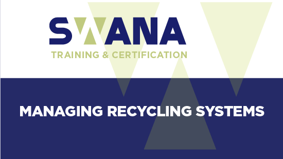 Managing Recycling Systems eCourse
