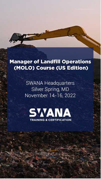 Manager of Landfill Operations (MOLO) - SWANA HQ November 2022